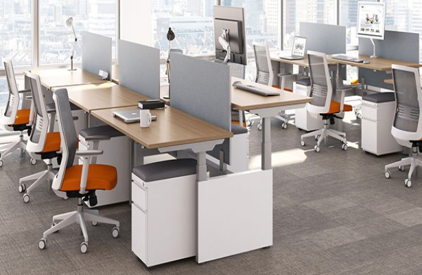 steel office interior in delhi